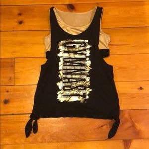 Justice Connected Razorback and Sports bra.